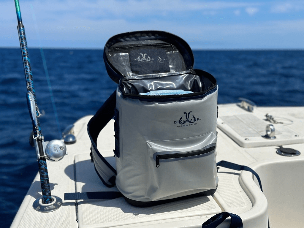 Flip Top 18-Can Cooler for Fishing Adventures