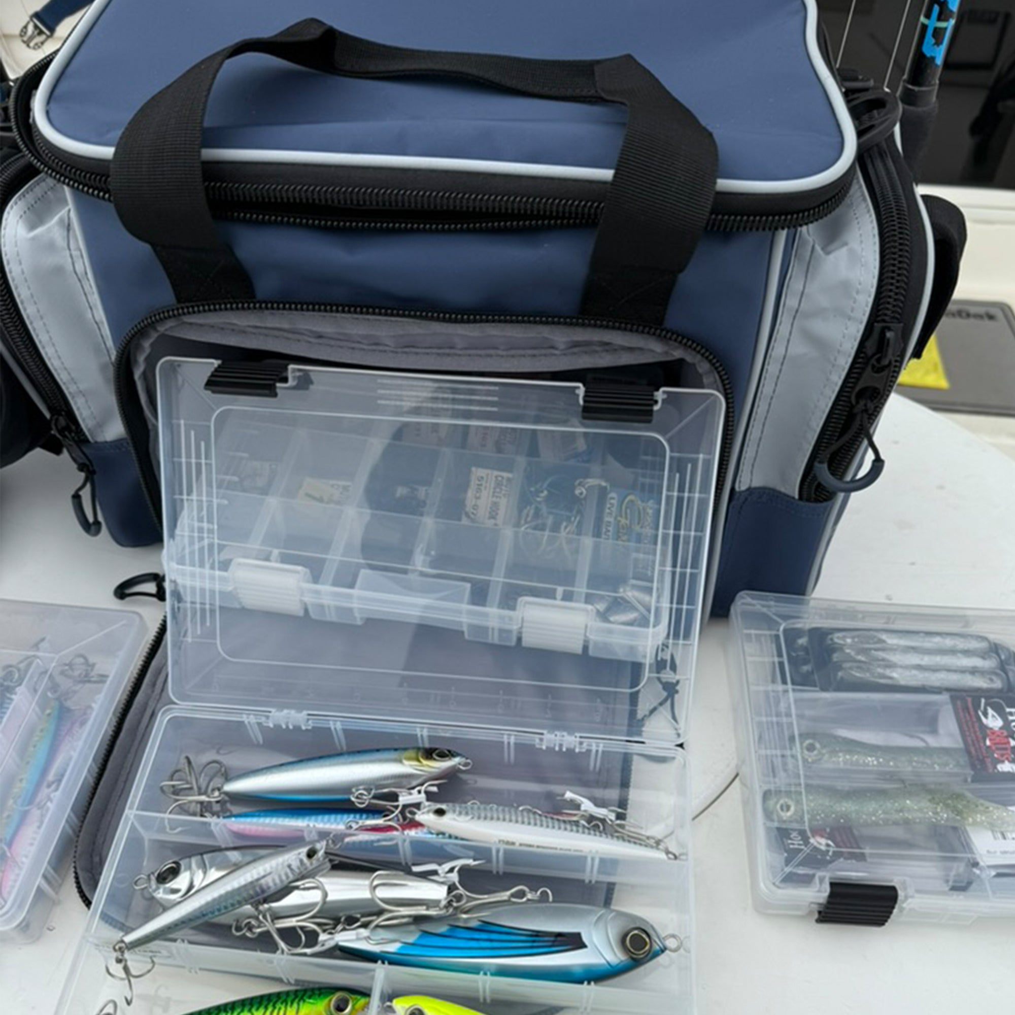 Large Fishing Tackle Bag Large Fishing Tackle Bag