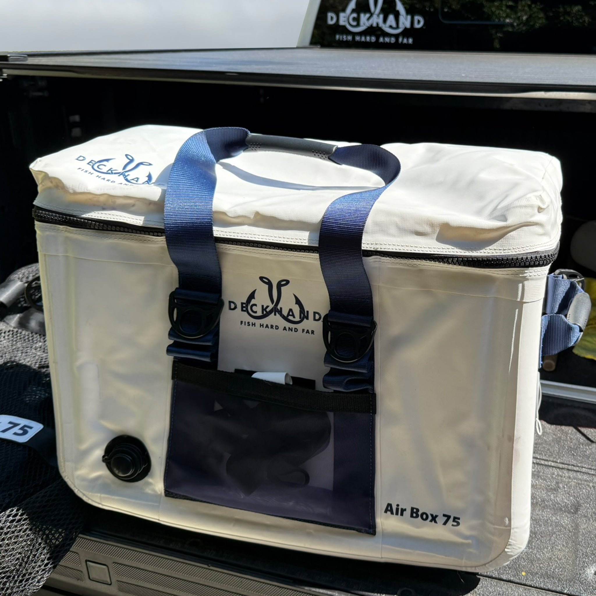 coffin fish box Deckhand Sports Air Coffin Insulated Fish Bag
