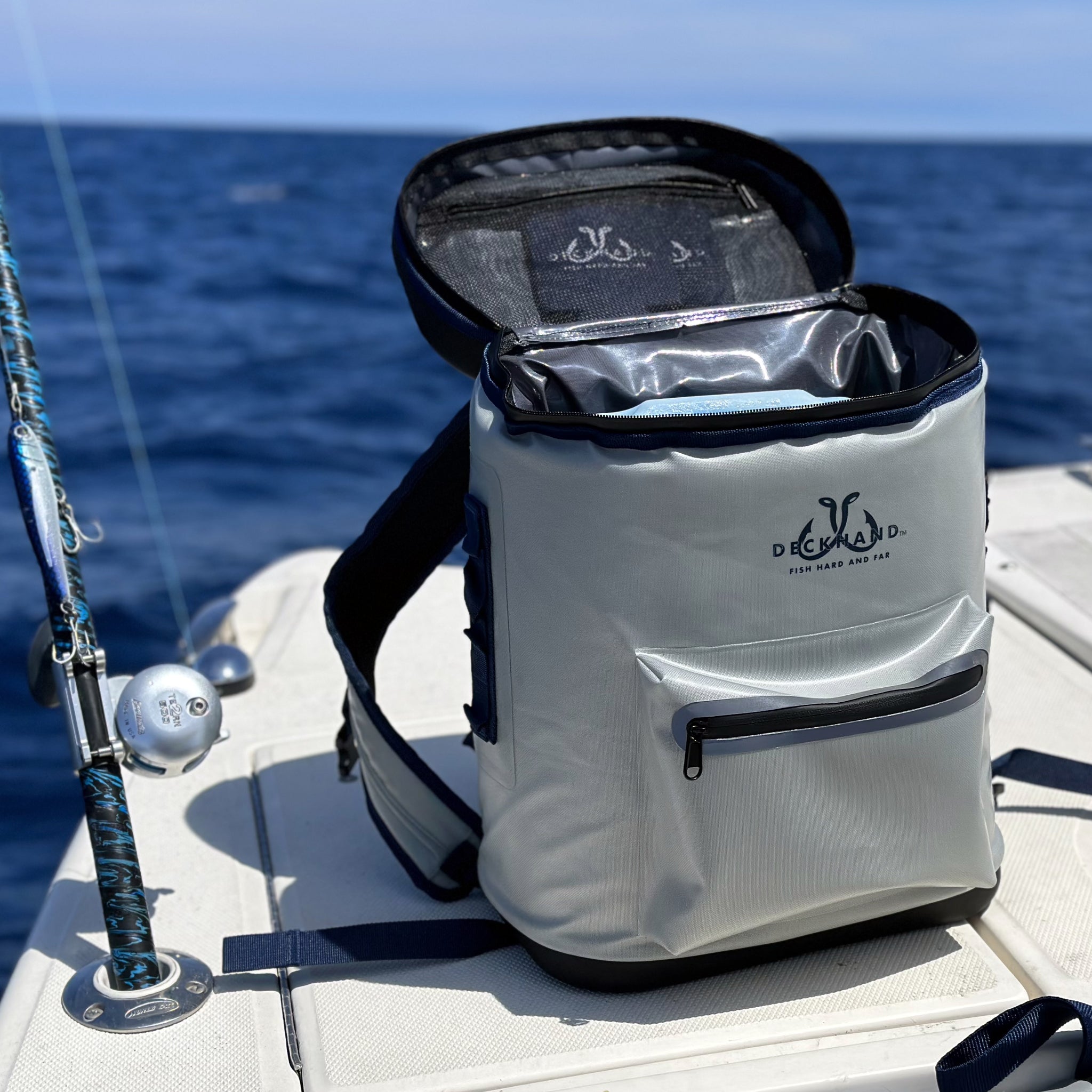 18-Can Soft Cooler Backpack - Deckhand Sports